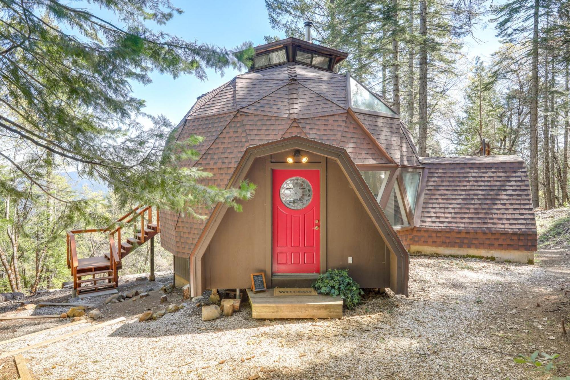 Off-Grid Nevada City Geodesic Dome House With Views! Экстерьер фото