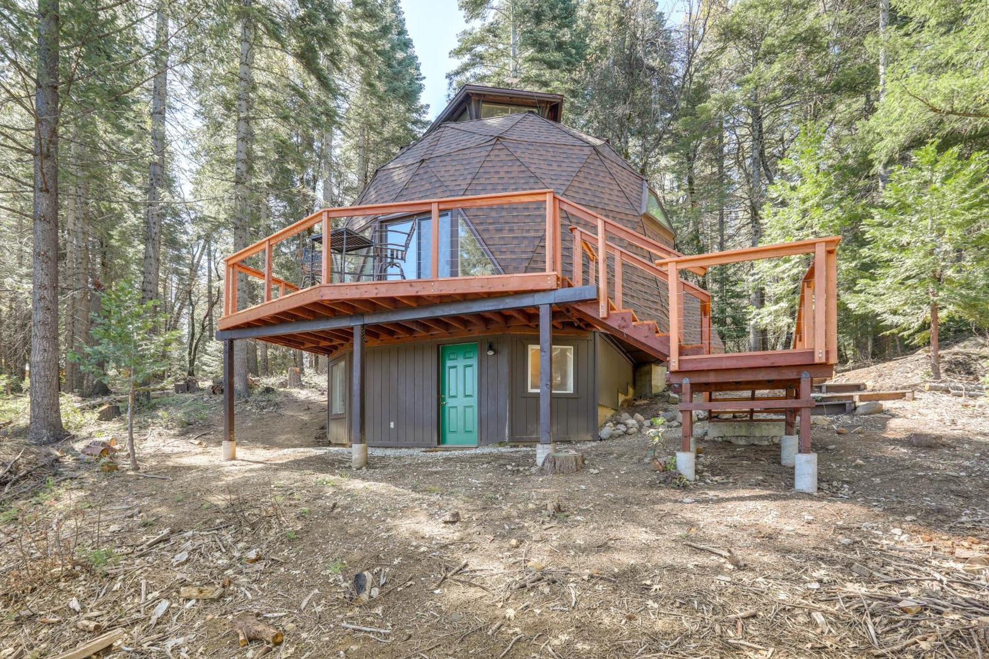 Off-Grid Nevada City Geodesic Dome House With Views! Экстерьер фото
