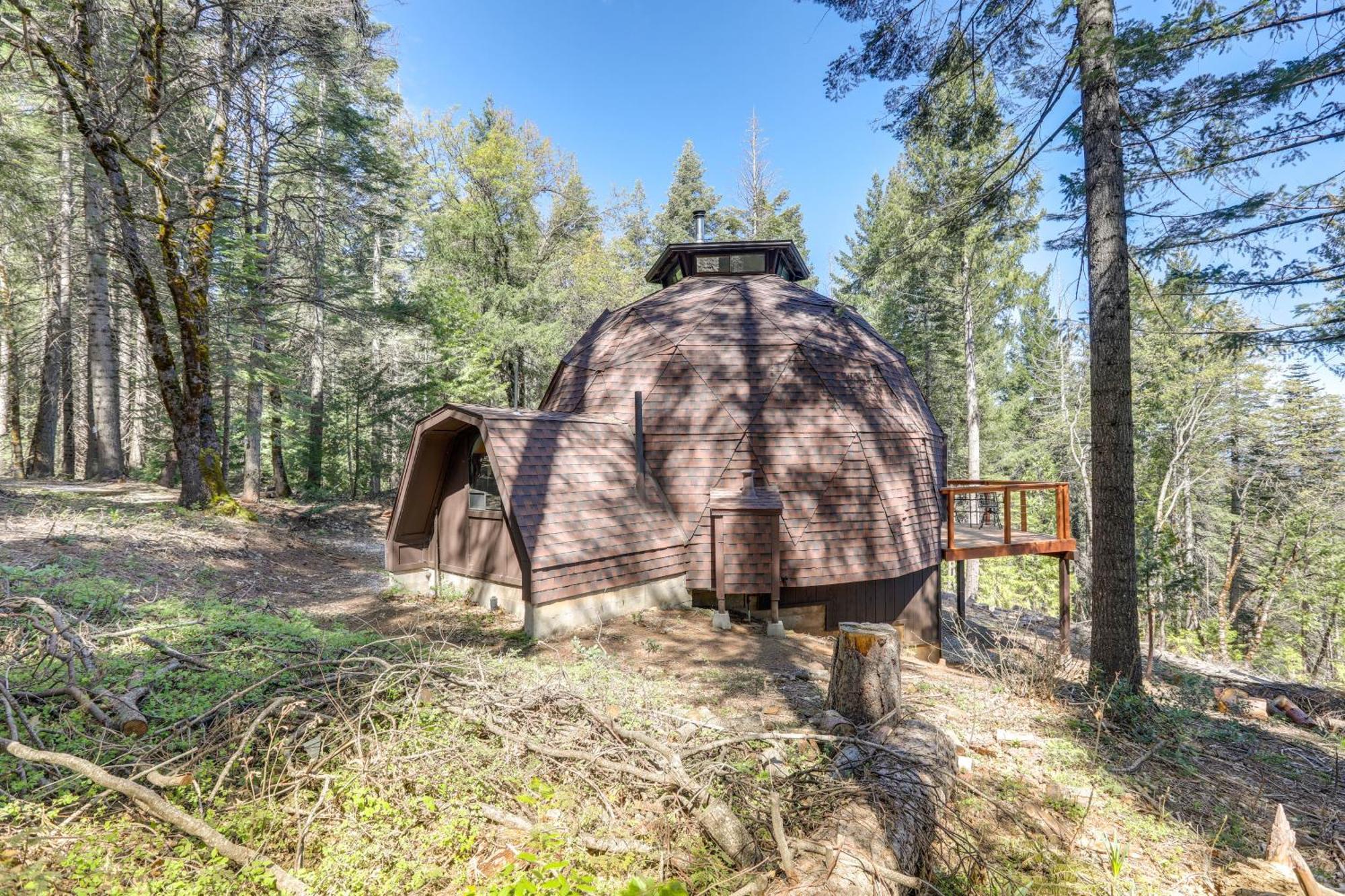 Off-Grid Nevada City Geodesic Dome House With Views! Экстерьер фото