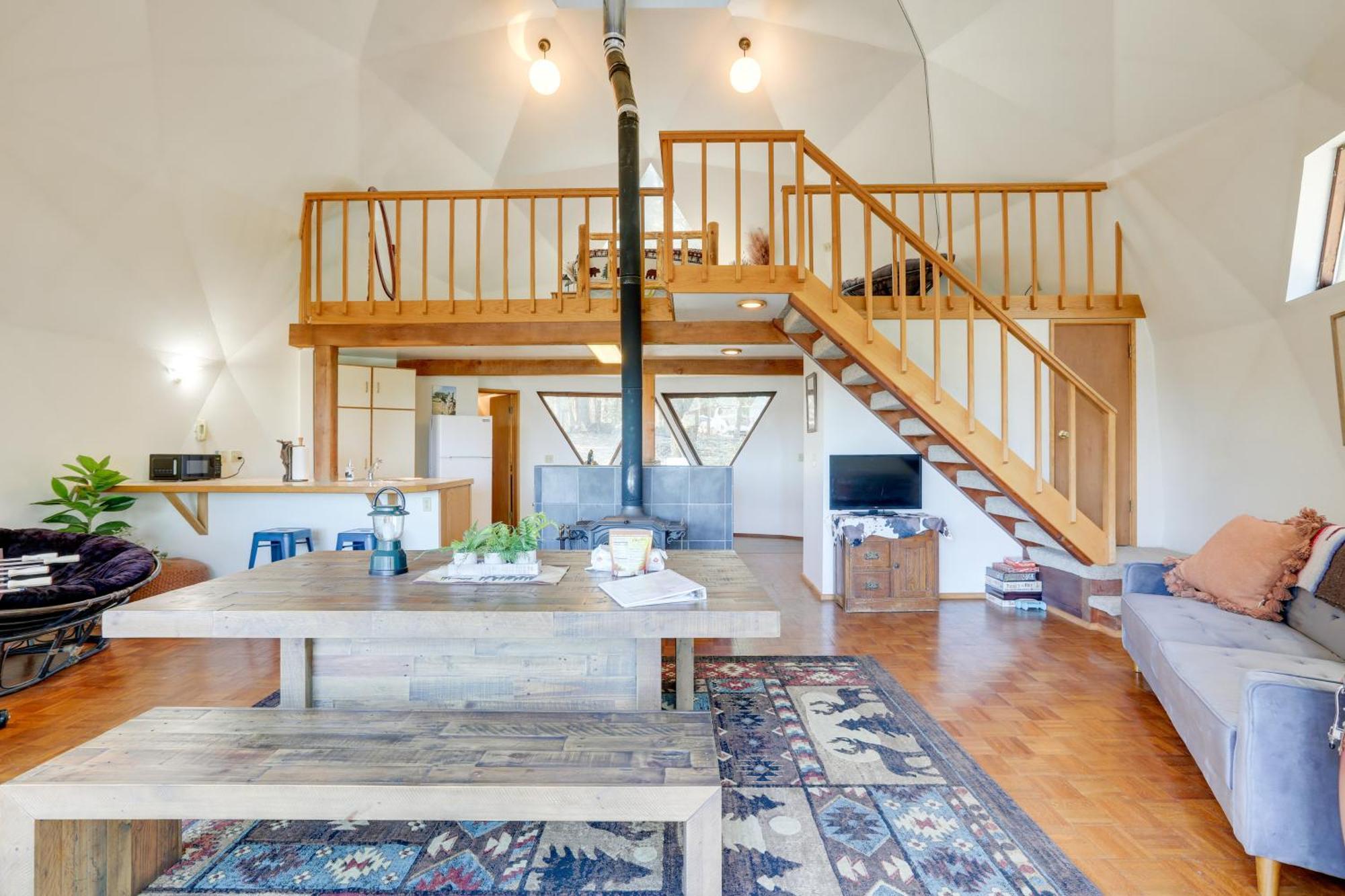 Off-Grid Nevada City Geodesic Dome House With Views! Экстерьер фото