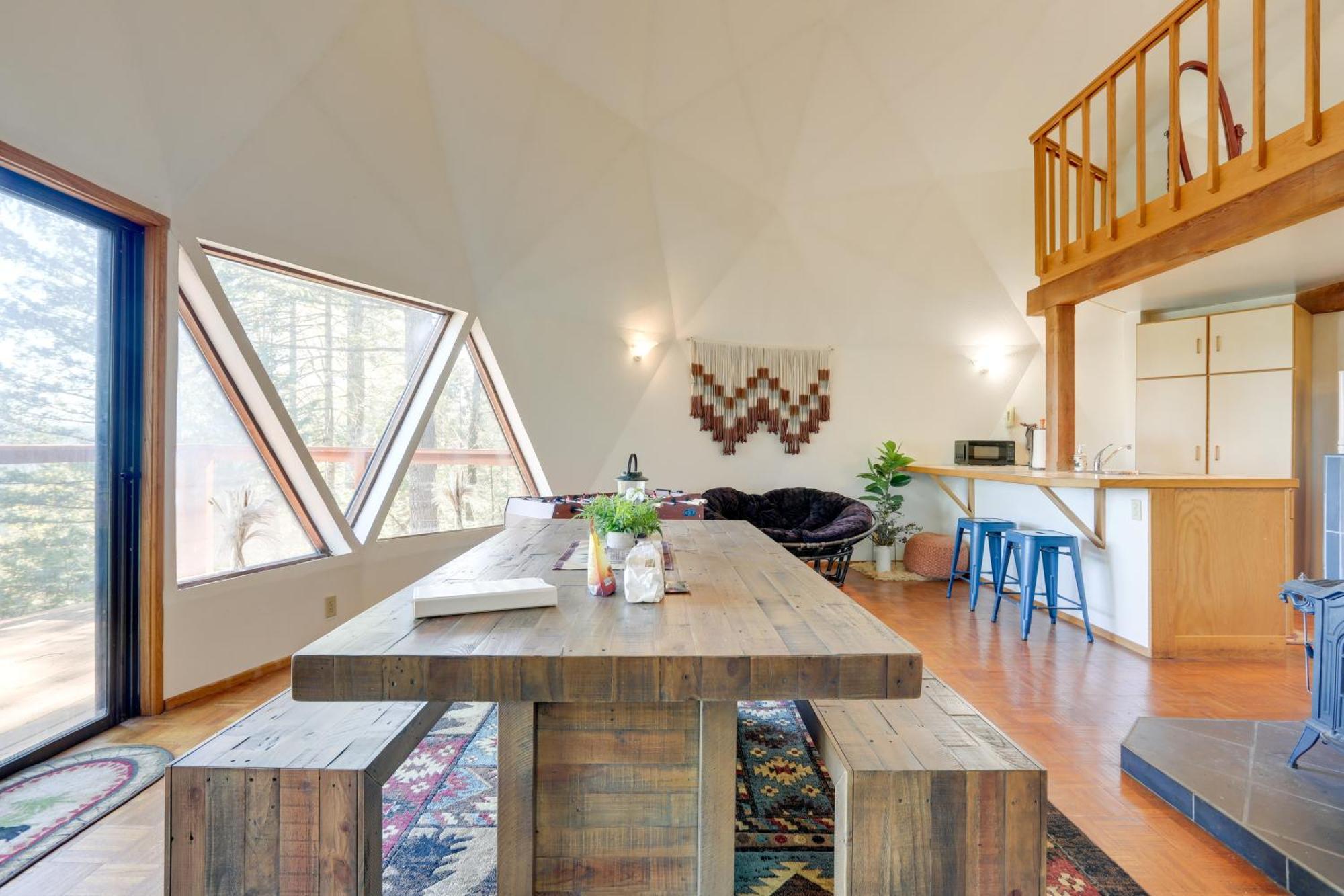 Off-Grid Nevada City Geodesic Dome House With Views! Экстерьер фото