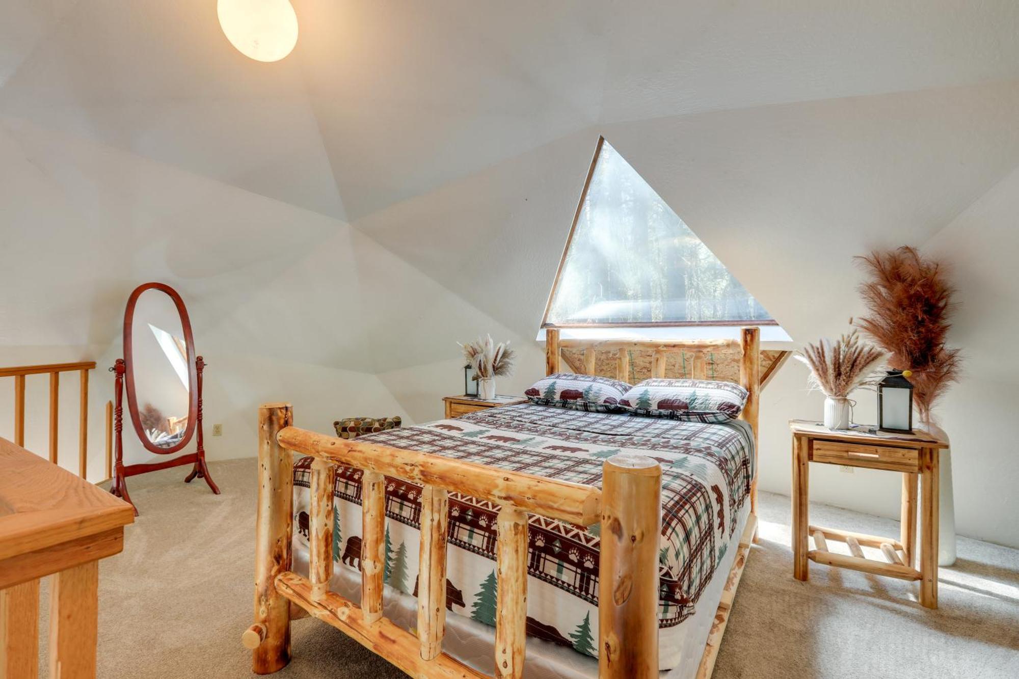 Off-Grid Nevada City Geodesic Dome House With Views! Экстерьер фото